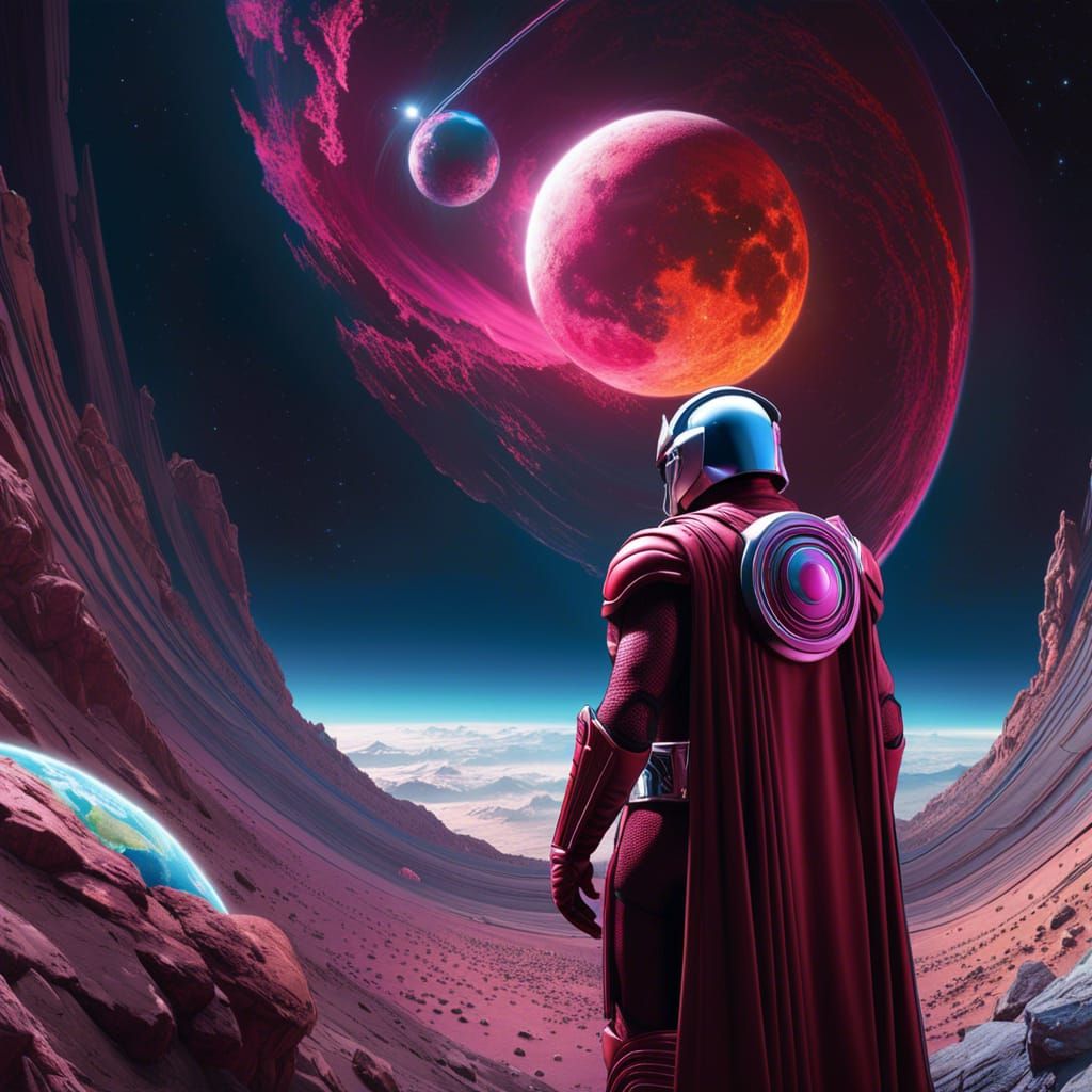 Magneto in space