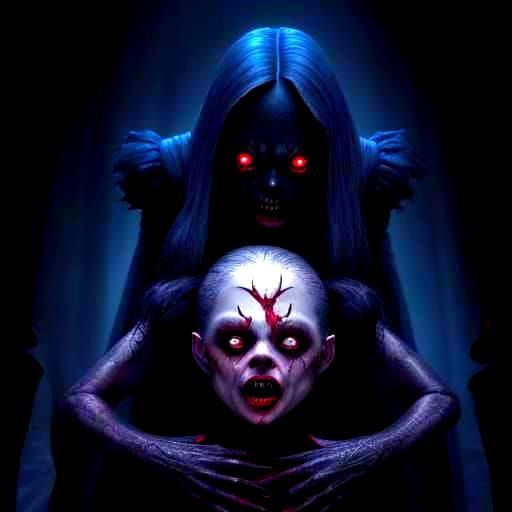 Nightmarish Shadow Steals Soul in Dark Vision