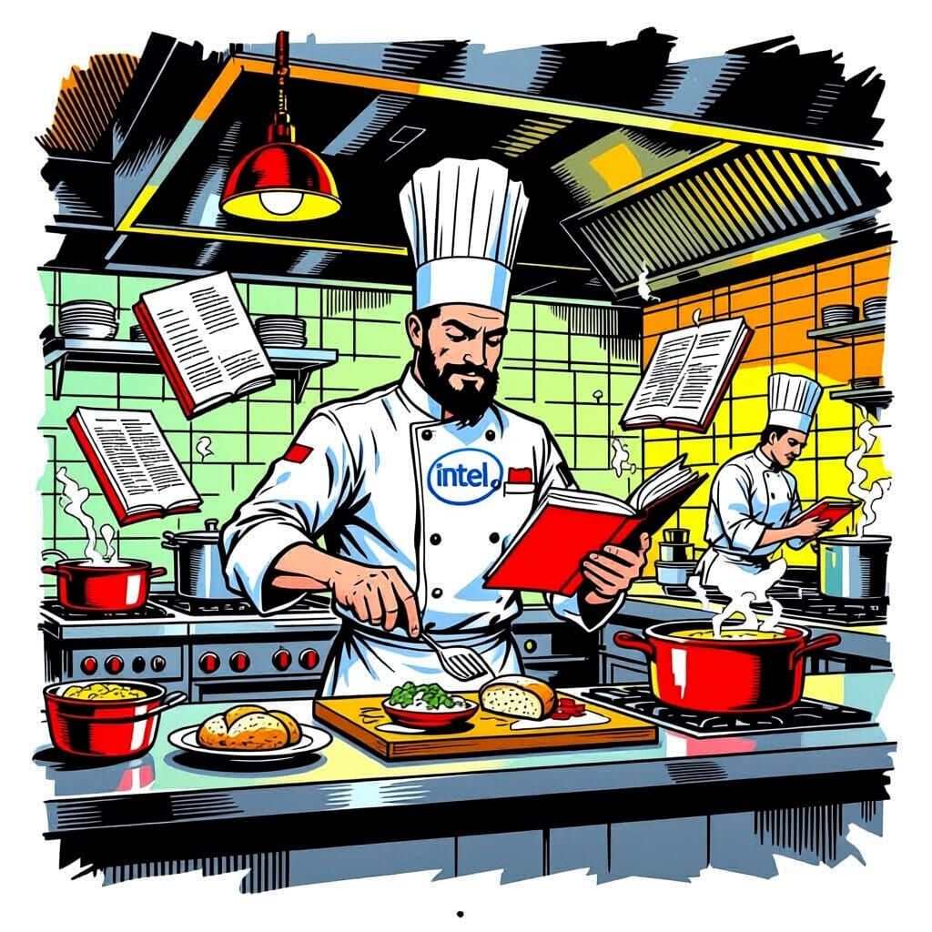 Multithreading Concept: Chef Manages Data Kitchen