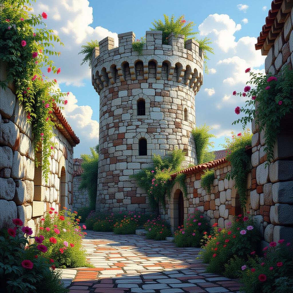 Ancient Tower at Fremantle