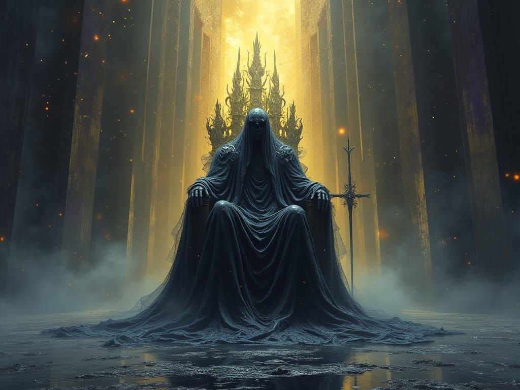 Spectral King on Throne of Frozen Screams