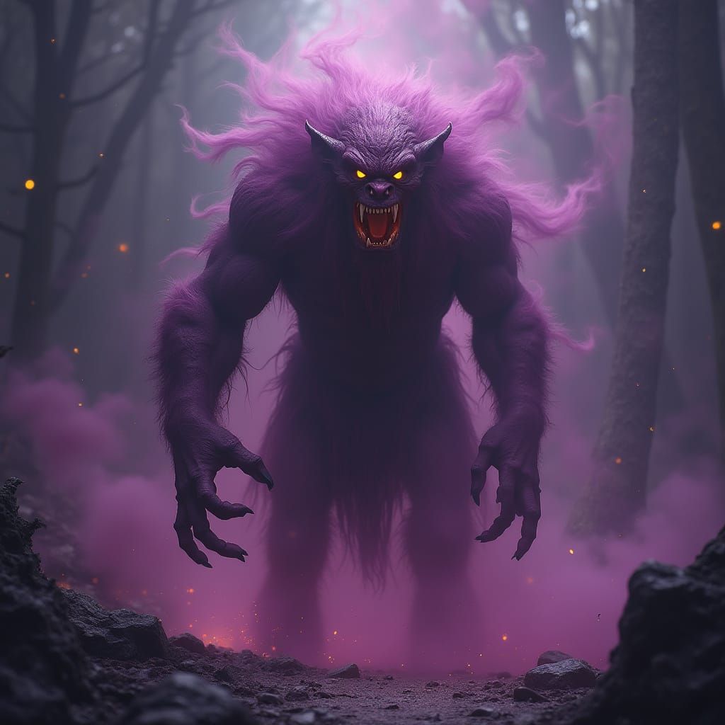 Mysterious Ancient Troll in Fantasy Concept Art