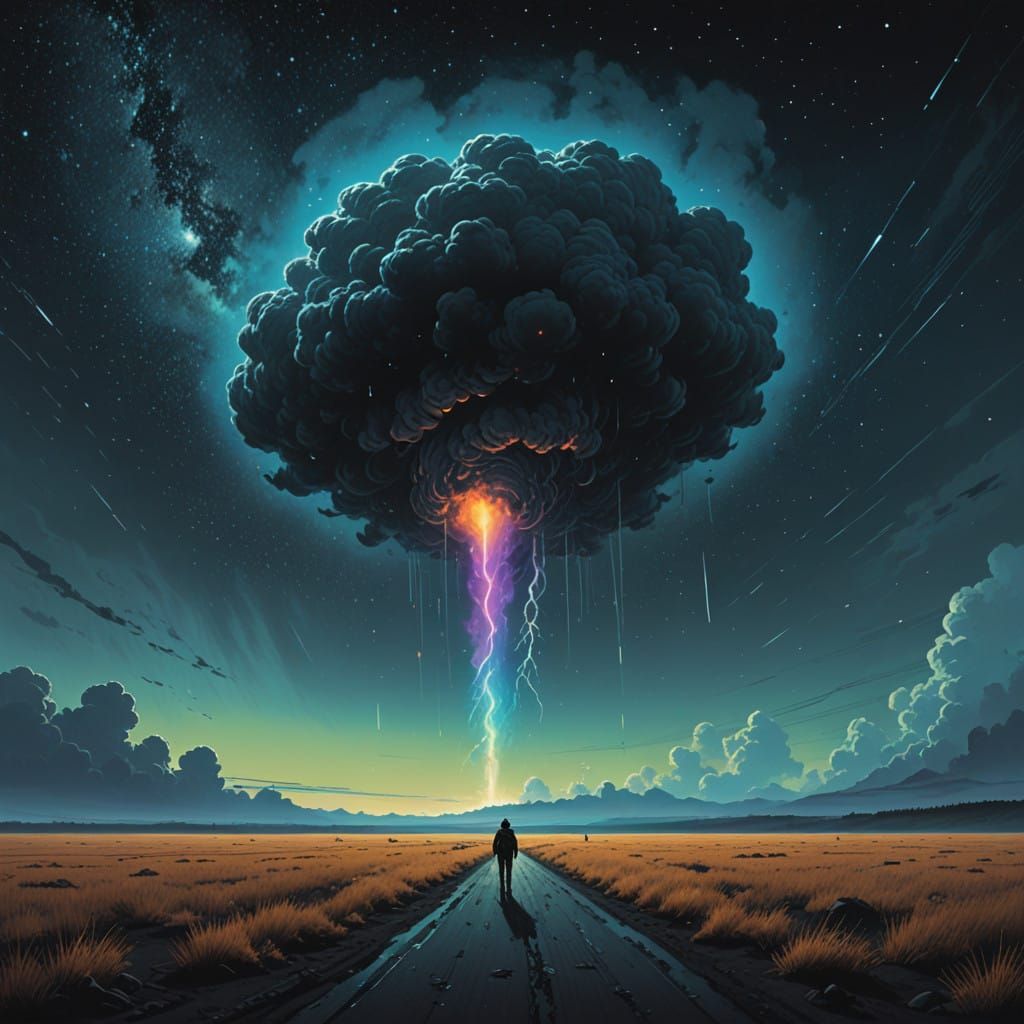 Cosmic Wanderer in Ephemeral Starlight