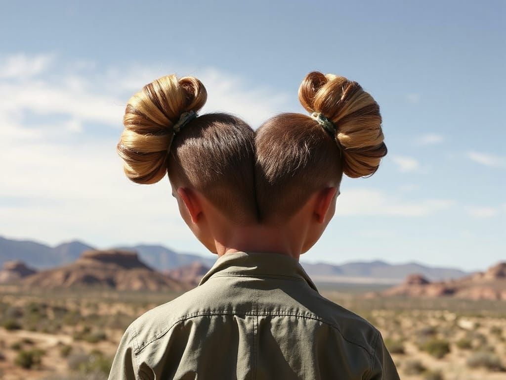 The Wearing of the Mirror-Buns