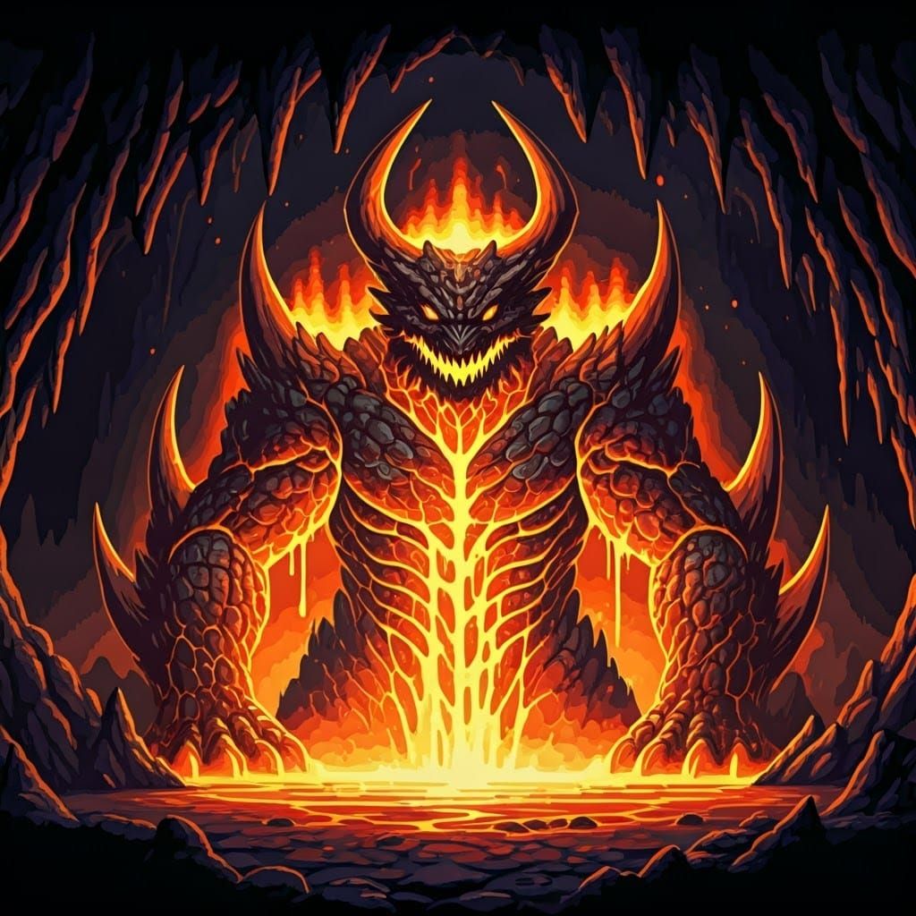 Magma monster