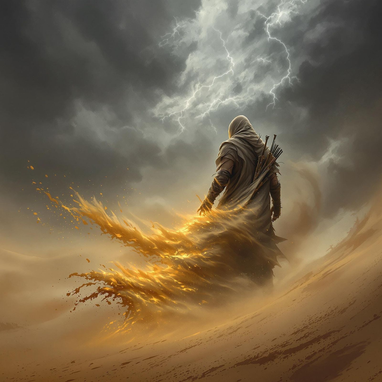 Ash Shaman in Sandstorm