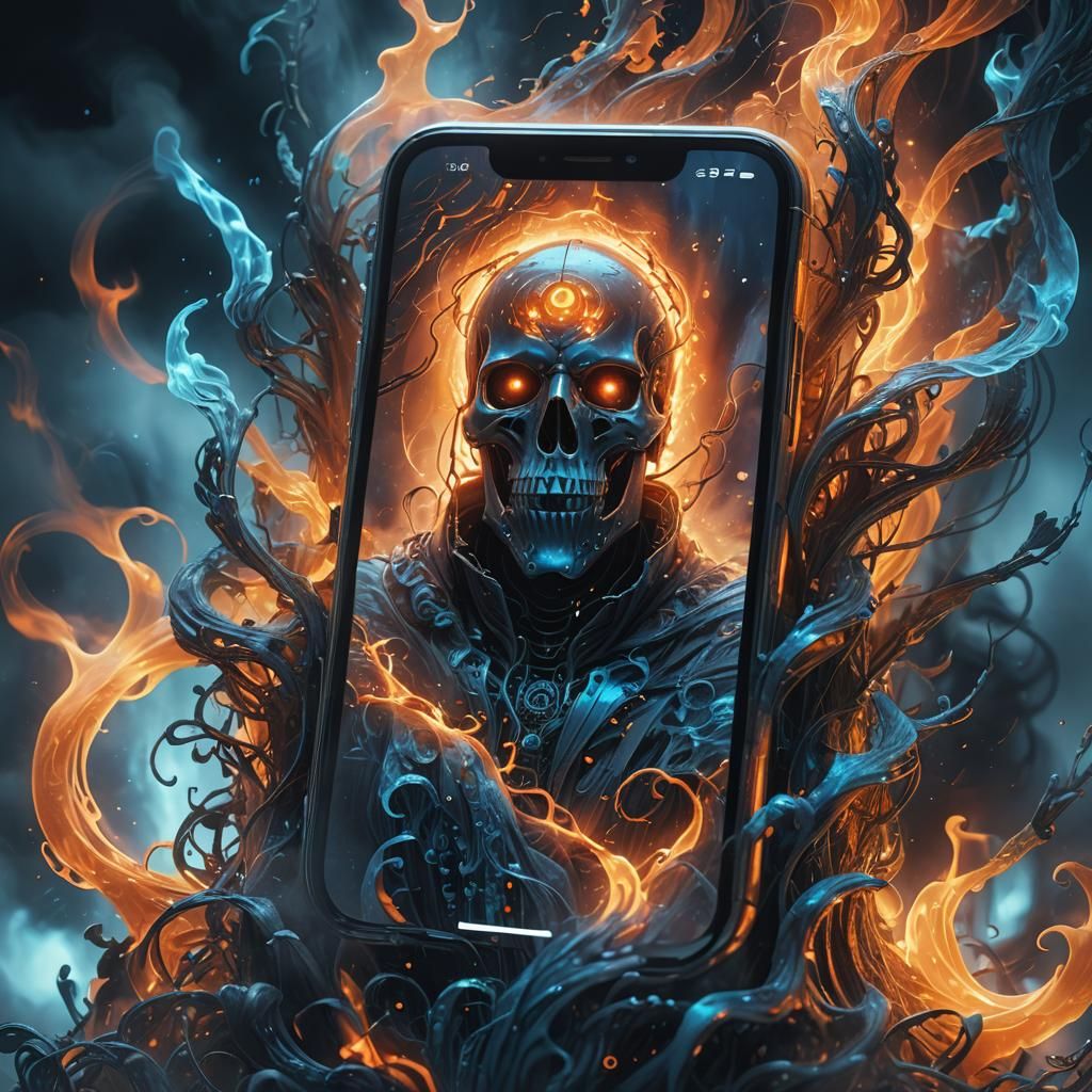 Phantom Rising from iPhone: Fantasy Concept Art