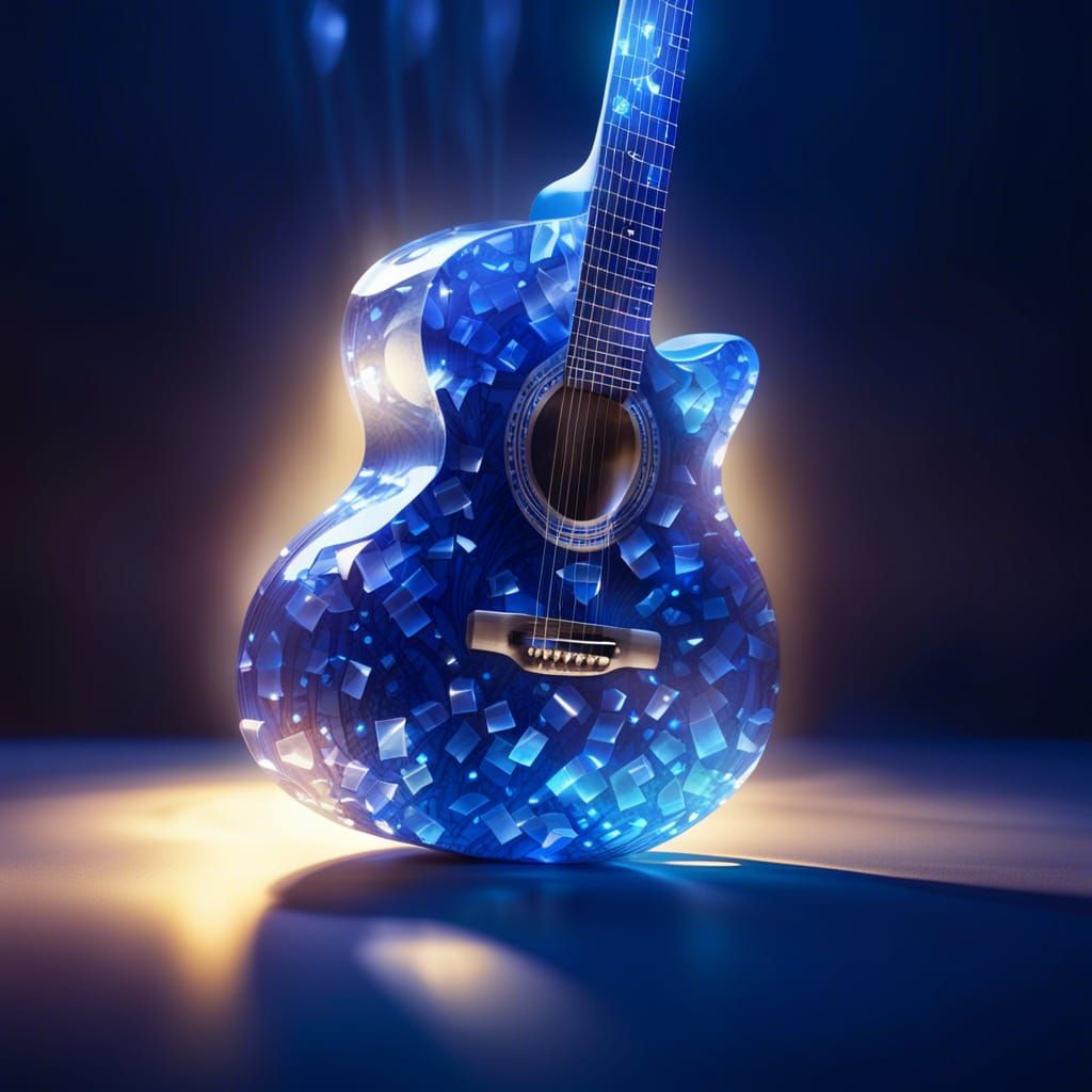 Crystal guitar 2