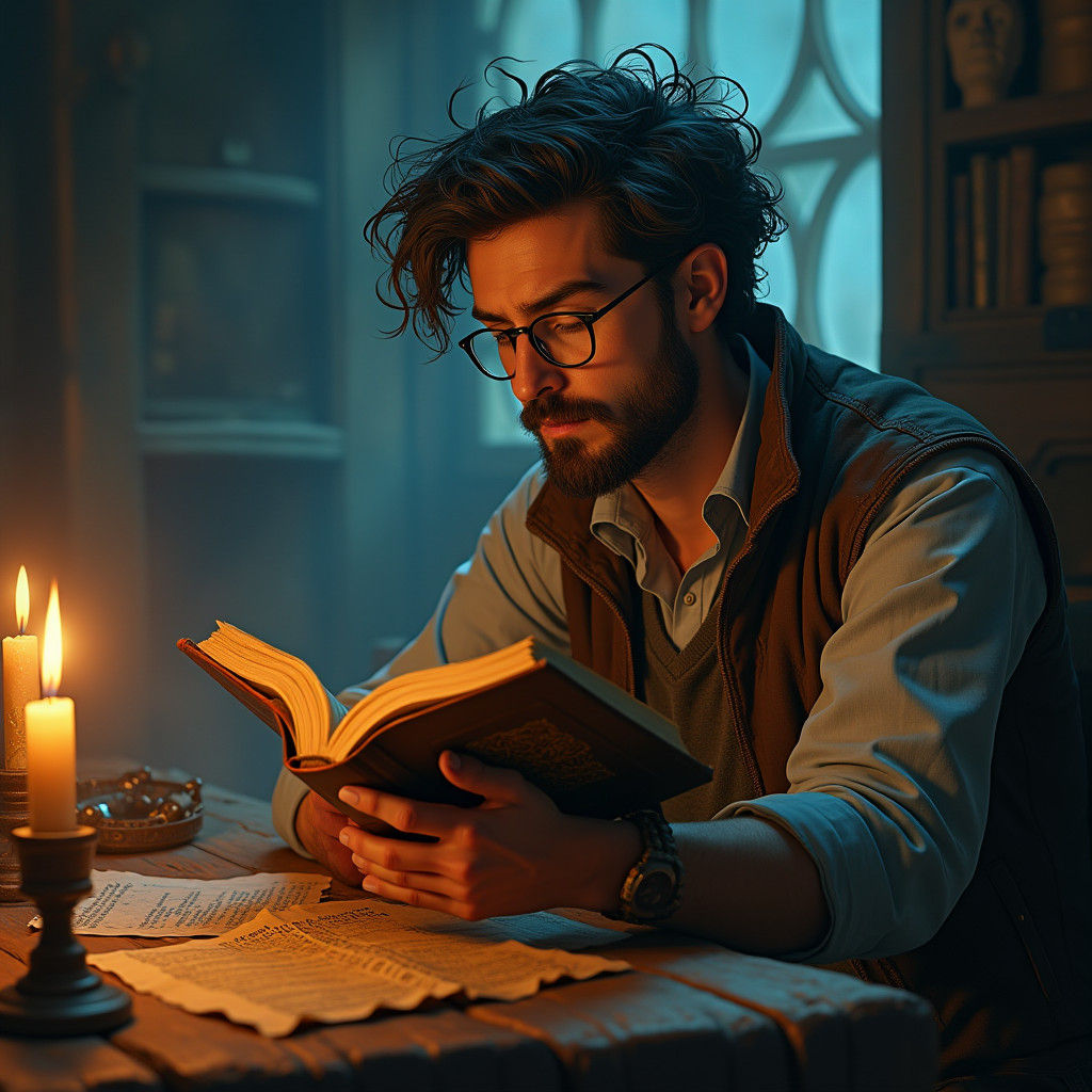 Mystical Reading Room: Fantasy Concept Art