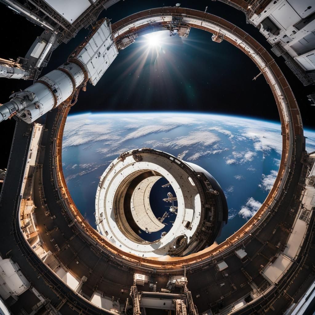 Large Space Debris Orbiting Earth