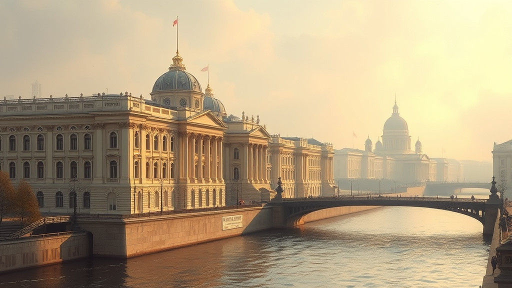 St. Petersburg Imperial Architecture in Romantic Style