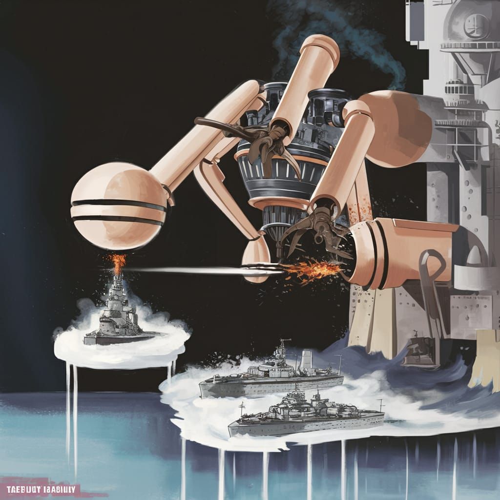 Battleships & Martian Machine