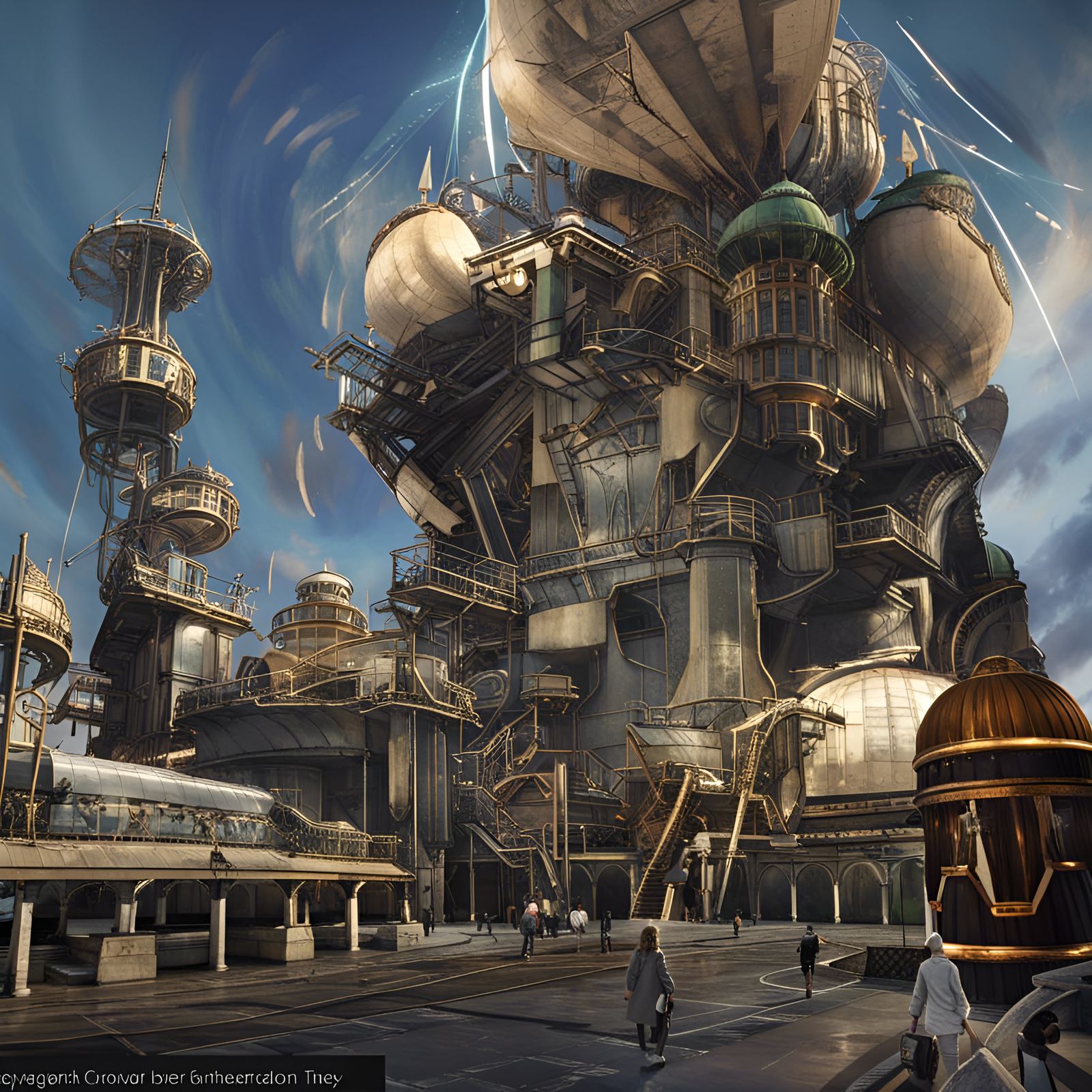 Teleportation tower