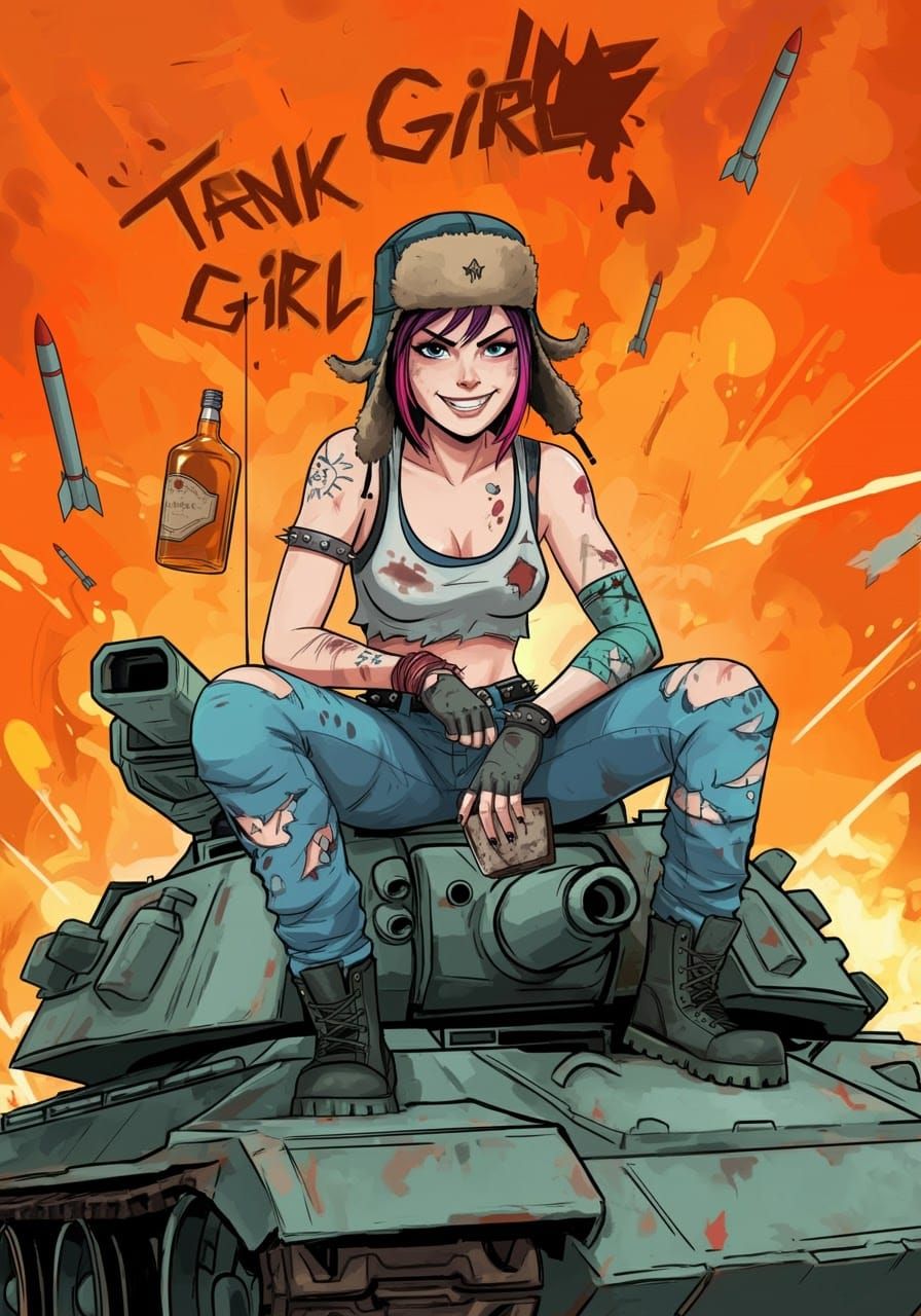 Trad Tank Girl