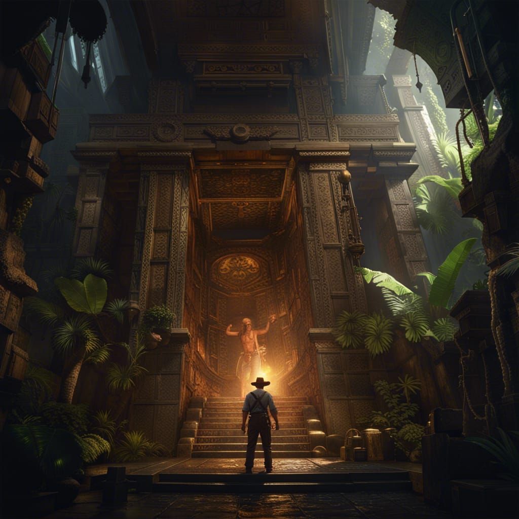 Indiana Jones: Dark Fantasy Concept Art