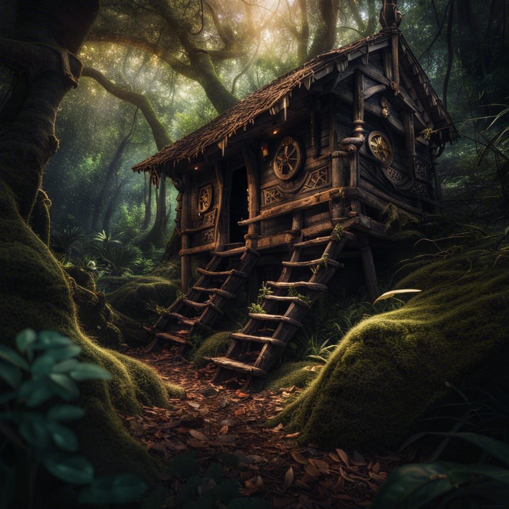 Secret pirate hideout