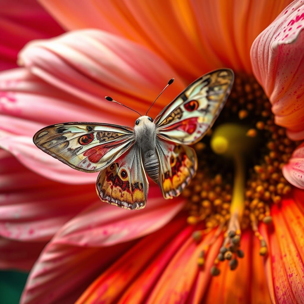 Isabella Moth and Giant Flower, Concept Art