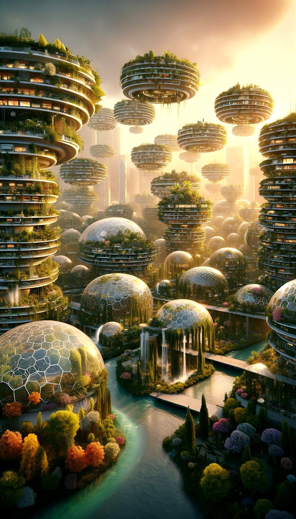 Solarpunk Cities: Eco-Friendly Utopia