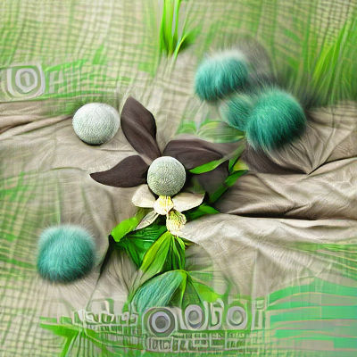 Ethereal Flowers Bloom in Desert Sand