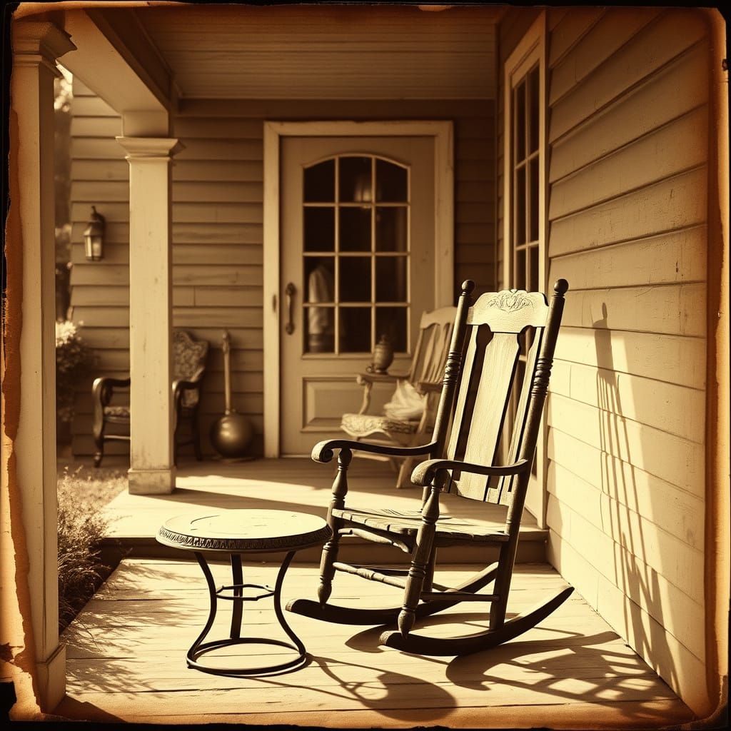 Waking up on the front porch