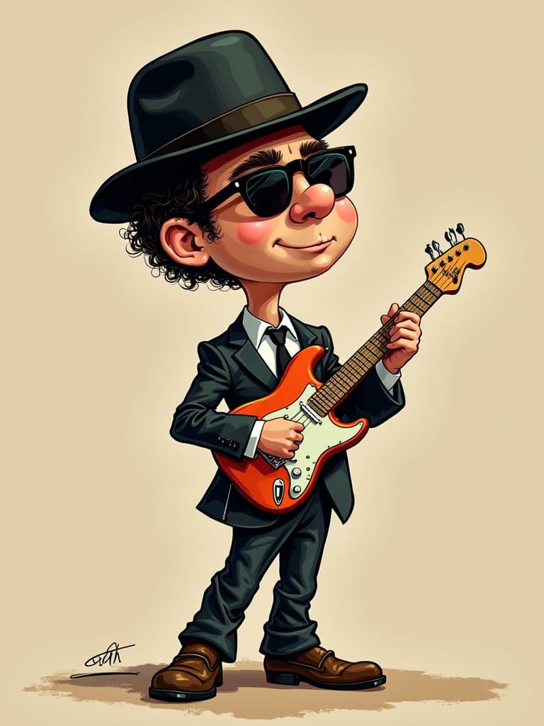 Harry Potter as Blues Brothers Cartoon Character
