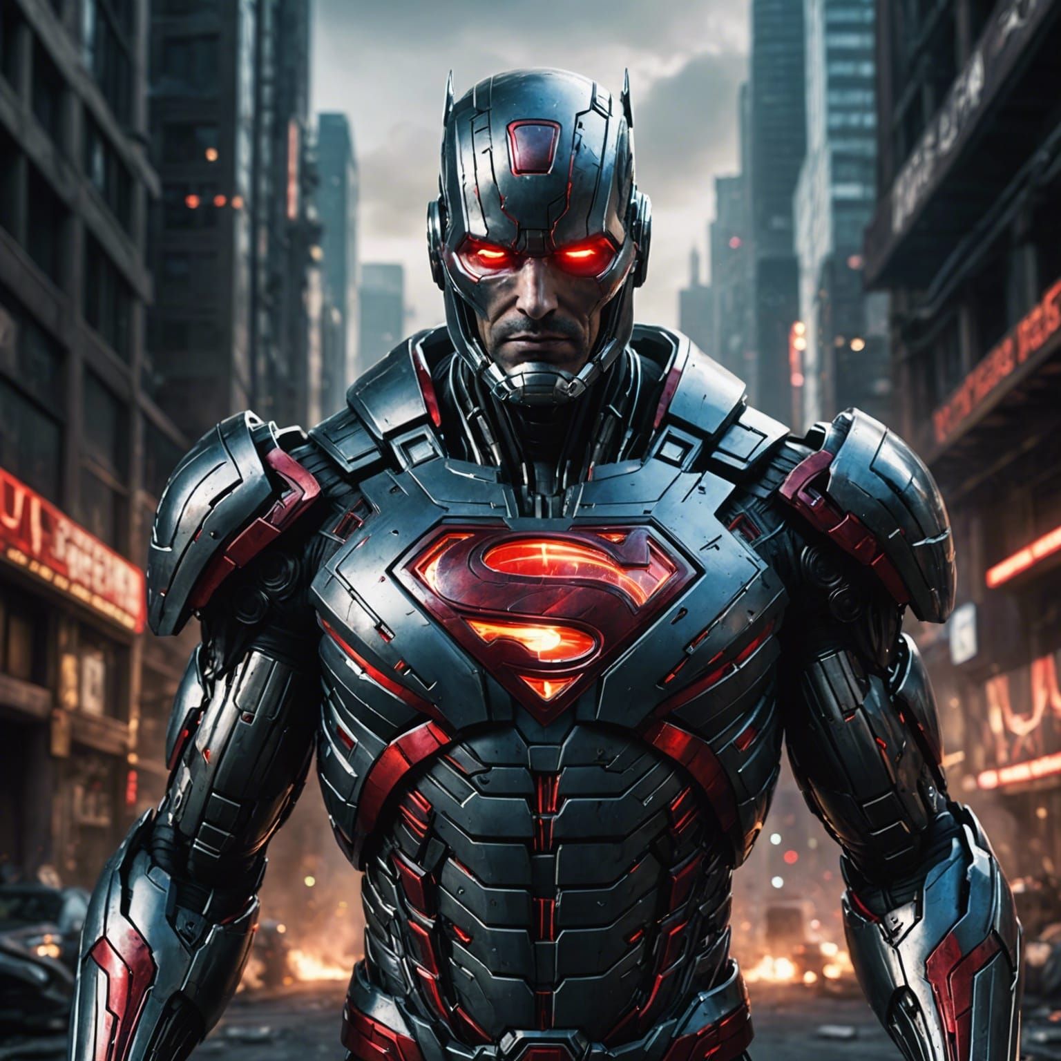 Ultron assimilated Superman