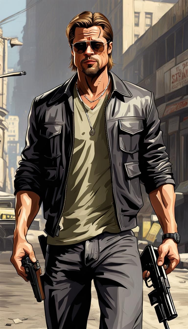 Brad pitt in Los Santos