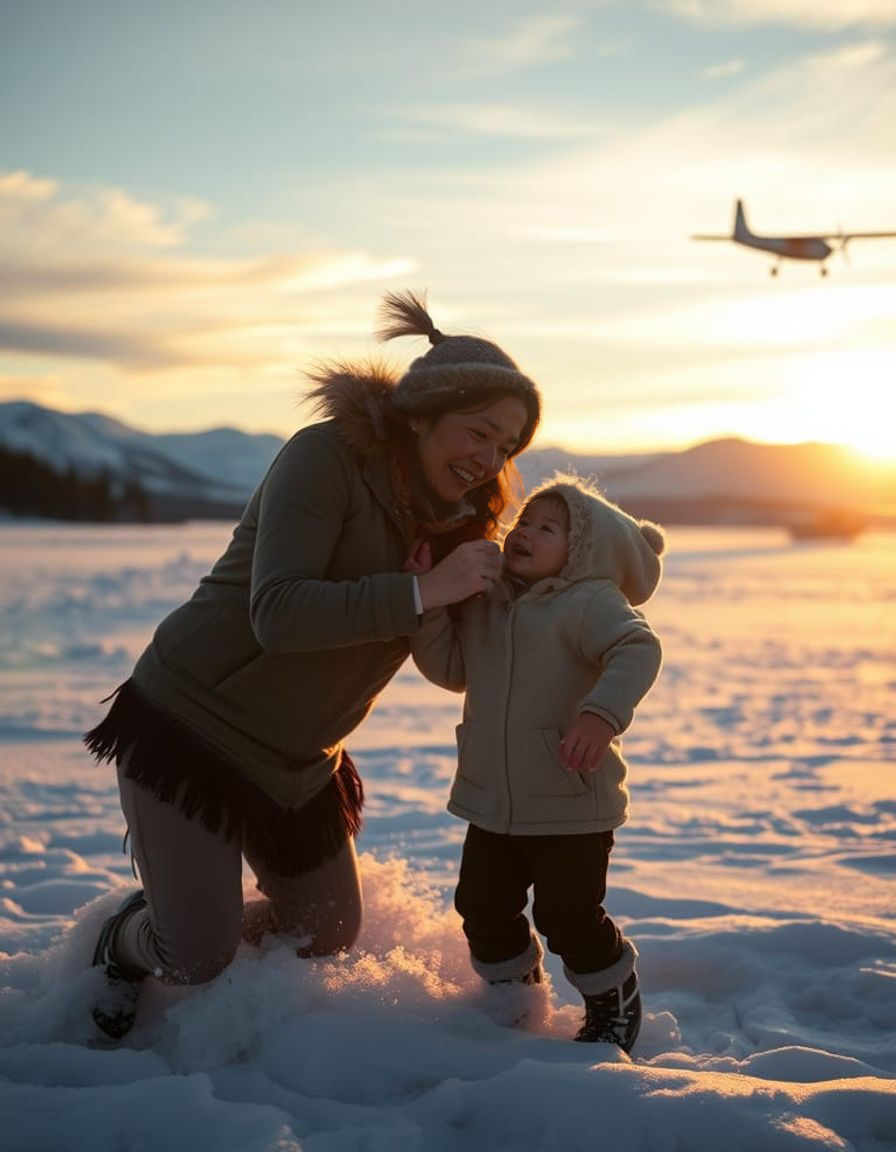 Motherly Love in the Alaskan Wilderness