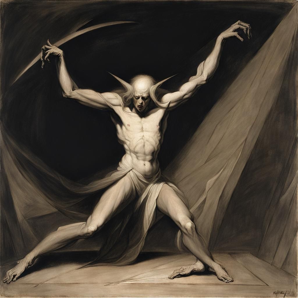 Grimdark Gothic Horror Image