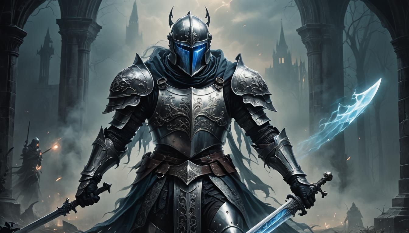 Scary, But Cute Ghost Knight