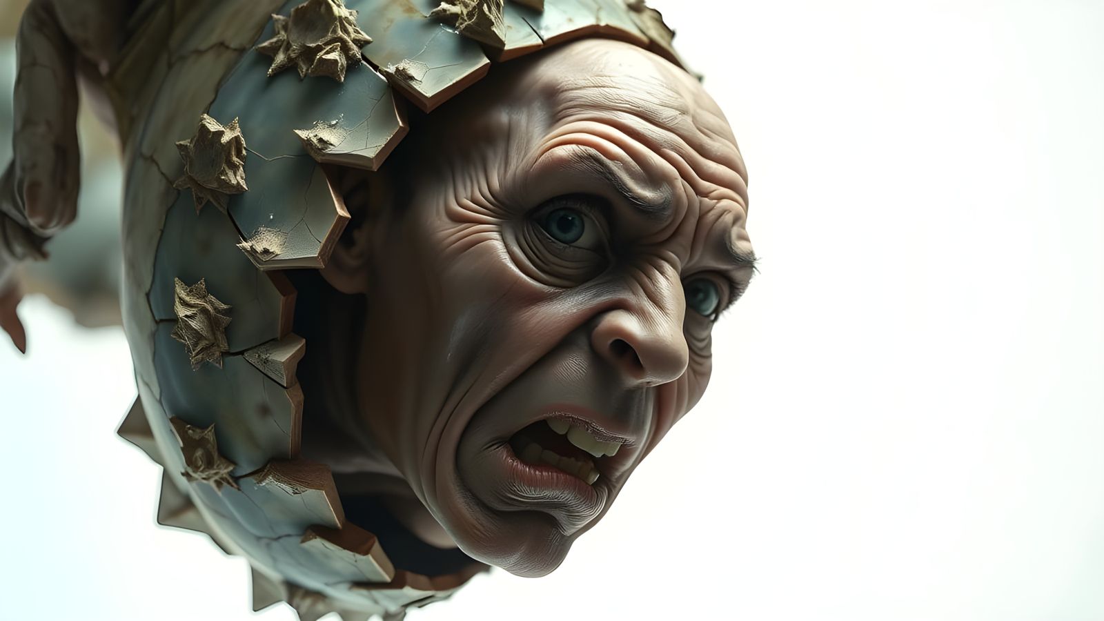 Rebirth from the Chrysalis in a Haunting Liminal Space