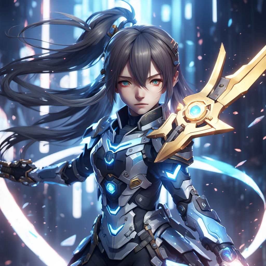 Detailed 3D Anime Art Soulcharge