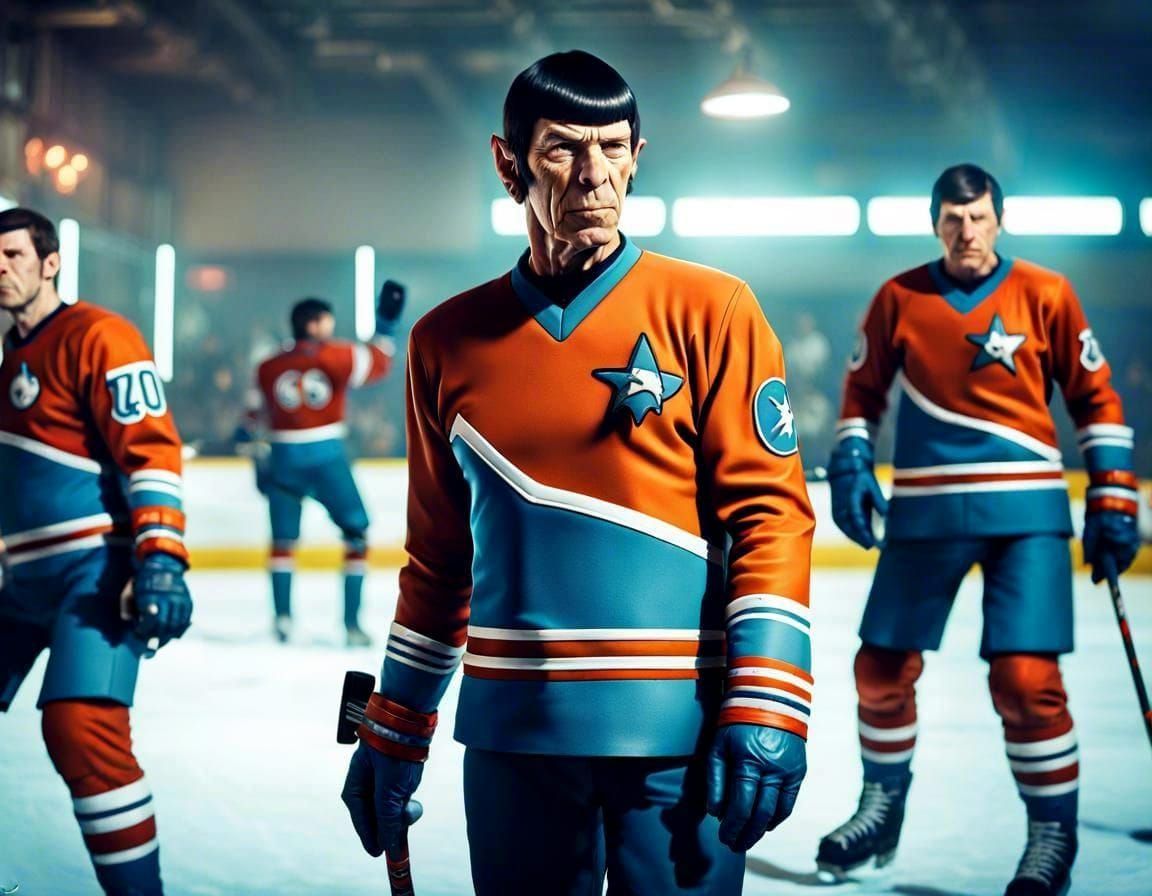 Starfleet playing Spockey