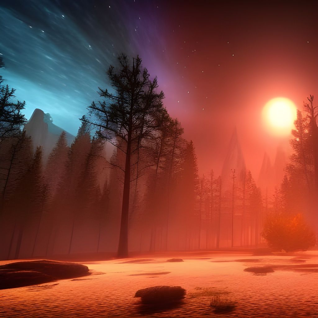 Disturbing Dream in AAA Graphics with 3D Shading