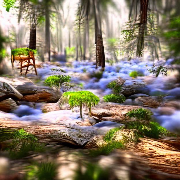 Lush Green Forest Landscape