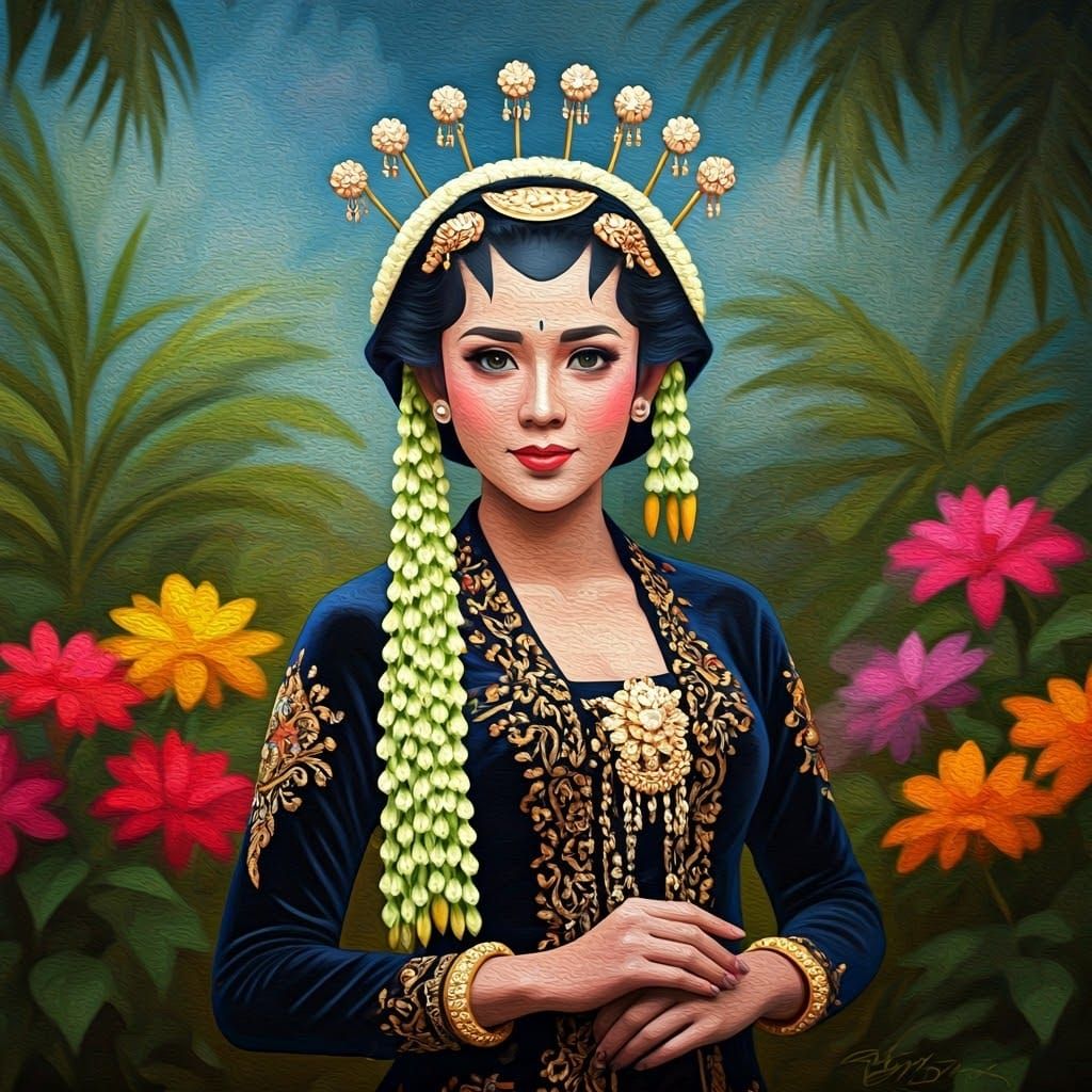 Javanese bride.