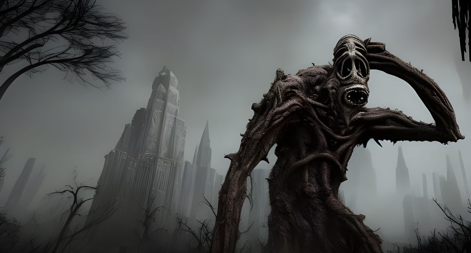 Post-Apocalyptic World Destroyed by Lovecraftian Deity