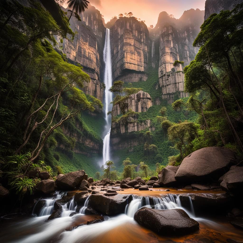 Paradise Falls: Breathtaking Landscape Photography