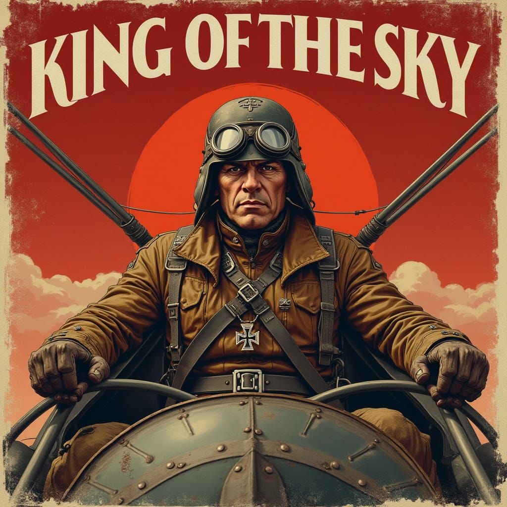 Richthofen: King of the Sky in Art Deco Style