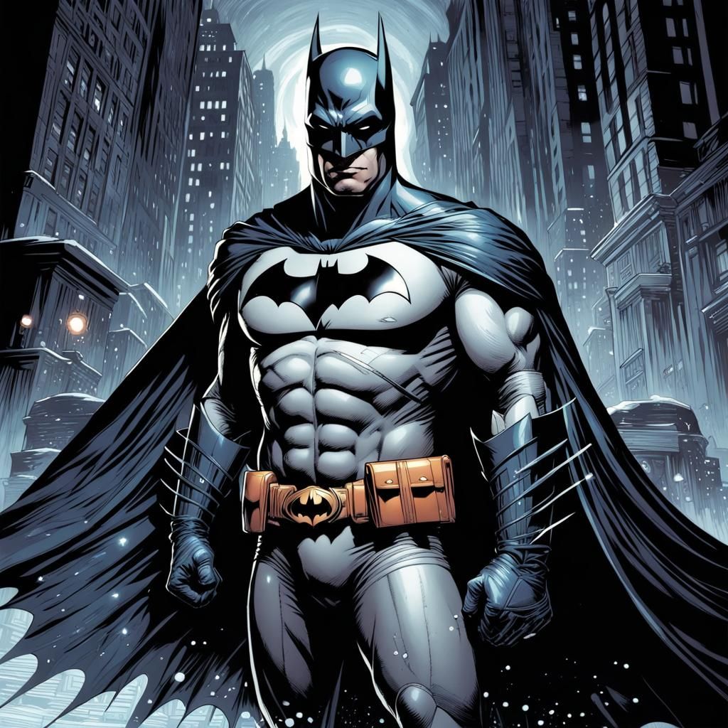 Batman Comic Book Art: Mark Brooks and Dan Mumford Style