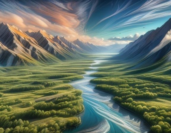 Ethereal Alaskan Fantasy Realm