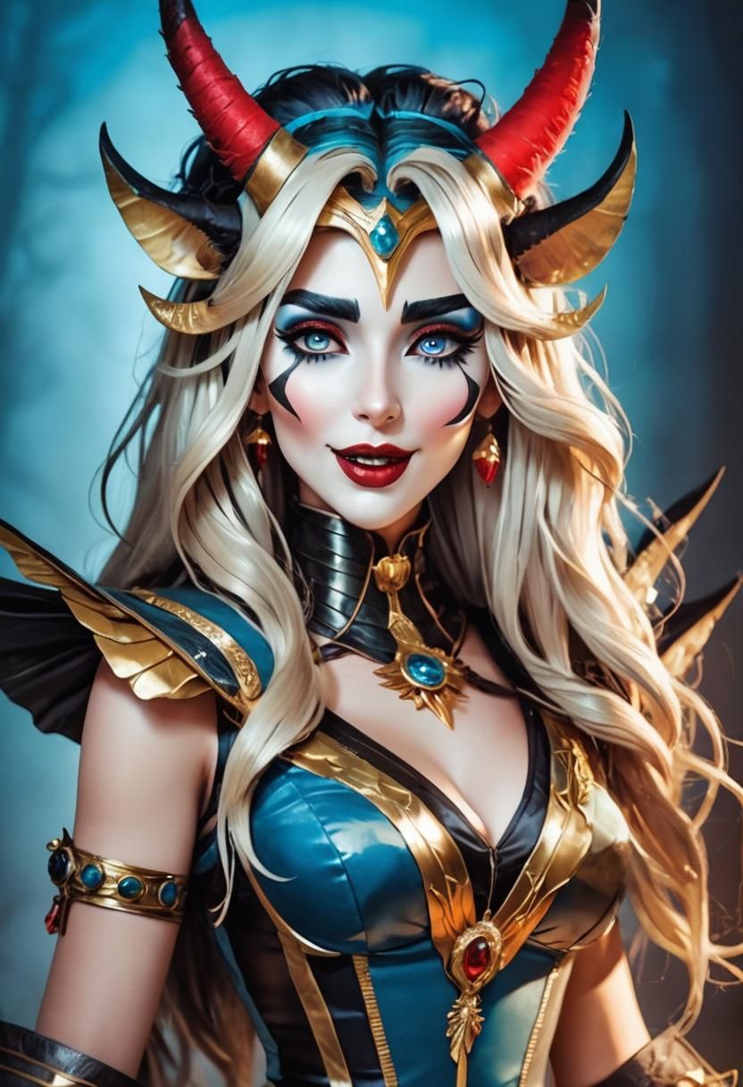 Enigmatic Dark Forest Landscape