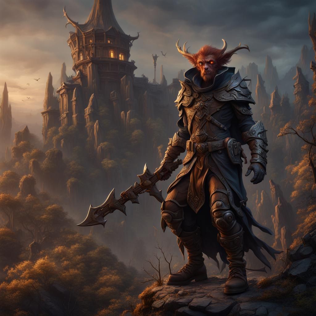 Hobgoblin Hunter: Fantasy Concept Art