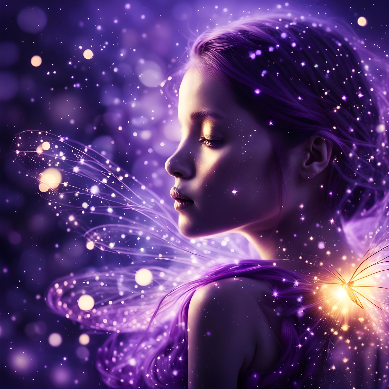 Fairy 🧚🏼 & Fireflies