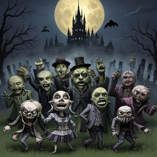 Monster Mash Graveyard Party