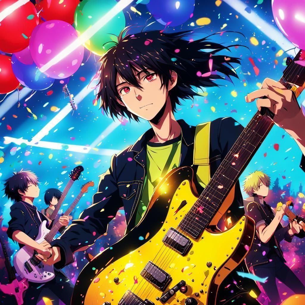 Grunge Band Rocks Anime-Inspired College Party