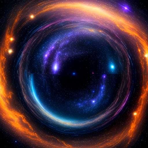 Golden Shooting Star Fantasy Concept Art