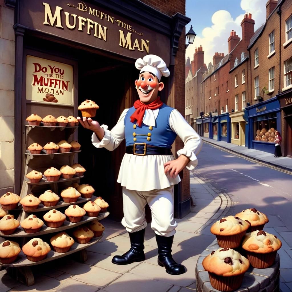 The Muffin Man: A Classic Disney Cartoon