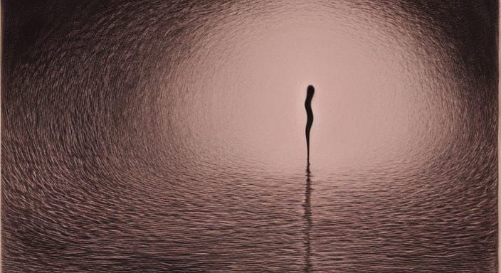 Dark Surreal Horror: Swallowed by Sadness