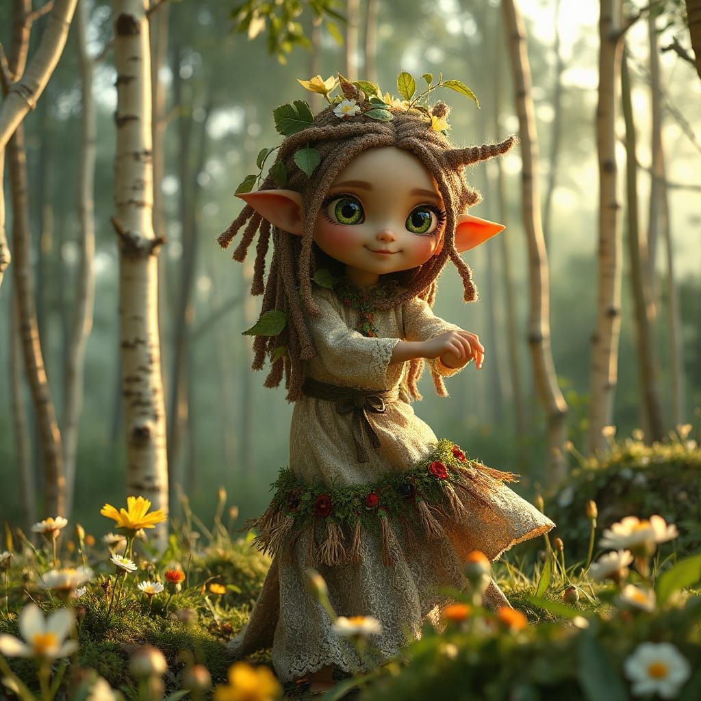 Mavka - forest spirit